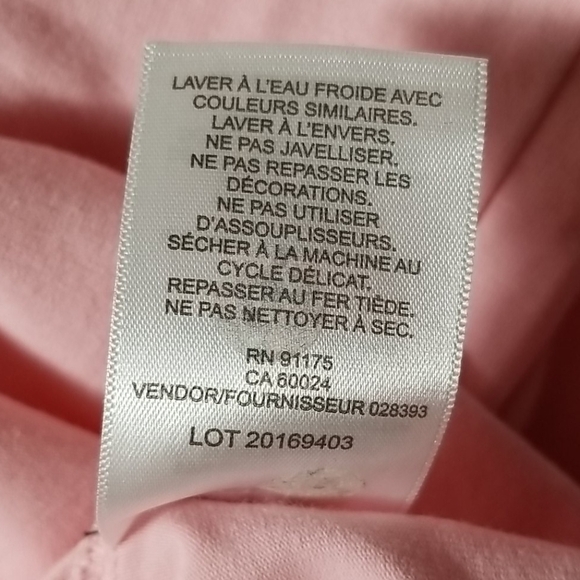 Fila Ladies Pink Three Colour Top - Picture 6 of 7